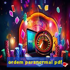 ordem paranormal pdf